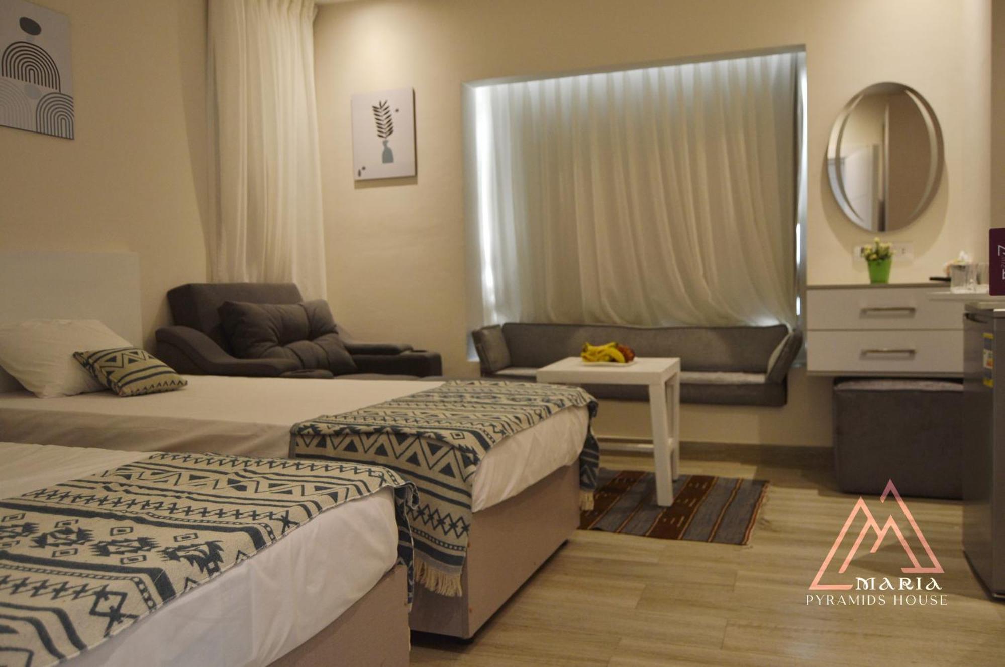 Maria Pyramids House Hotel Kafrat al Jabal Ngoại thất bức ảnh