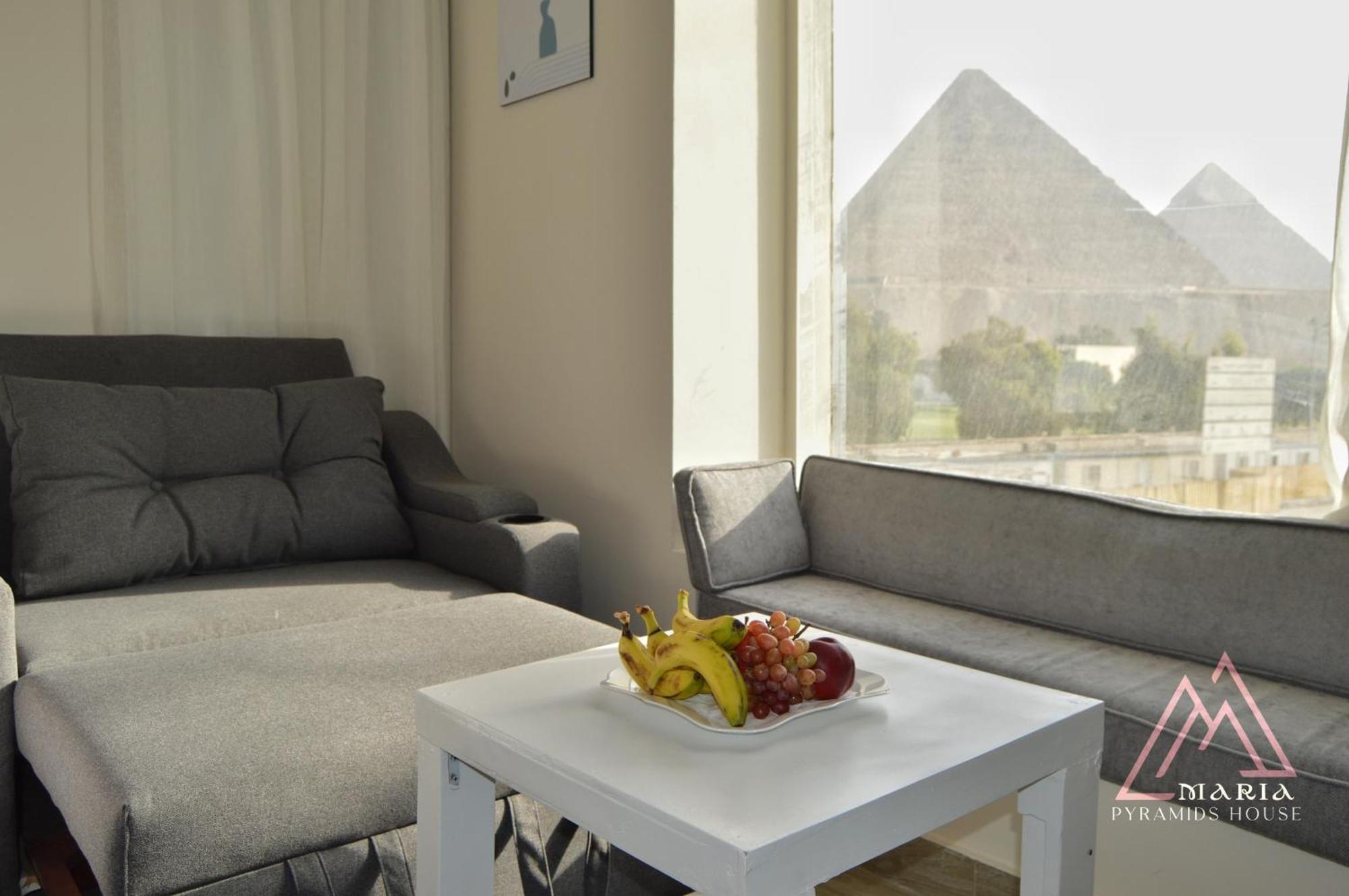 Maria Pyramids House Hotel Kafrat al Jabal Ngoại thất bức ảnh