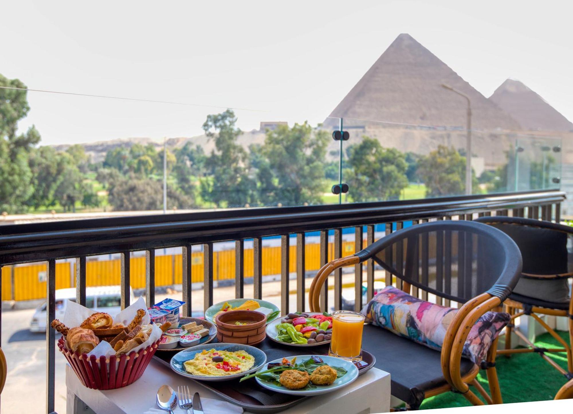Maria Pyramids House Hotel Kafrat al Jabal Ngoại thất bức ảnh