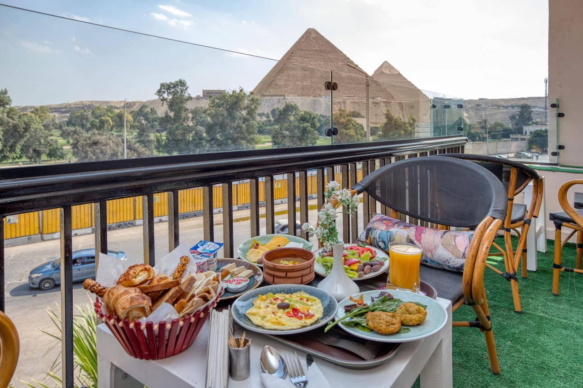 Maria Pyramids House Hotel Kafrat al Jabal Ngoại thất bức ảnh