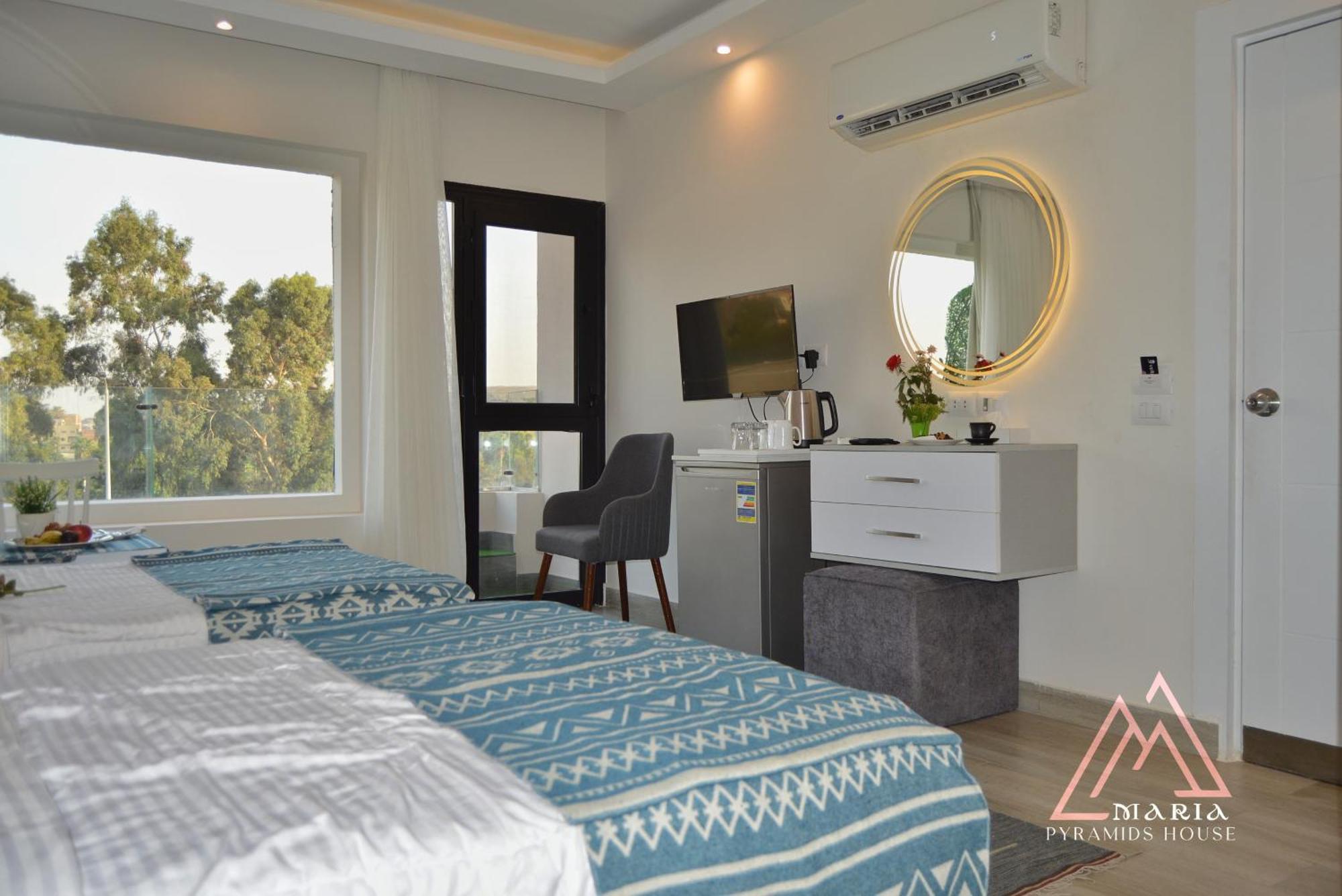 Maria Pyramids House Hotel Kafrat al Jabal Ngoại thất bức ảnh