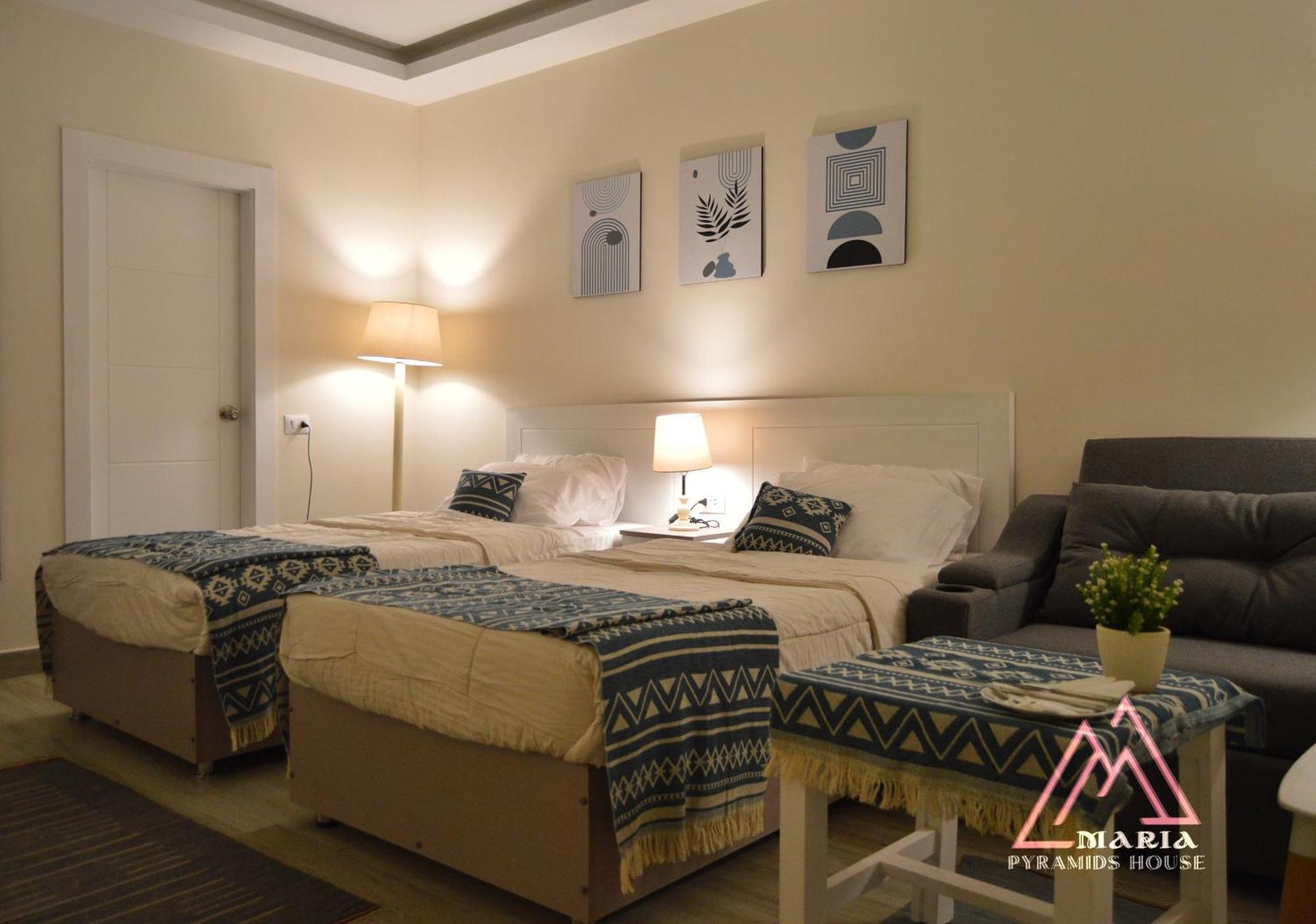 Maria Pyramids House Hotel Kafrat al Jabal Ngoại thất bức ảnh