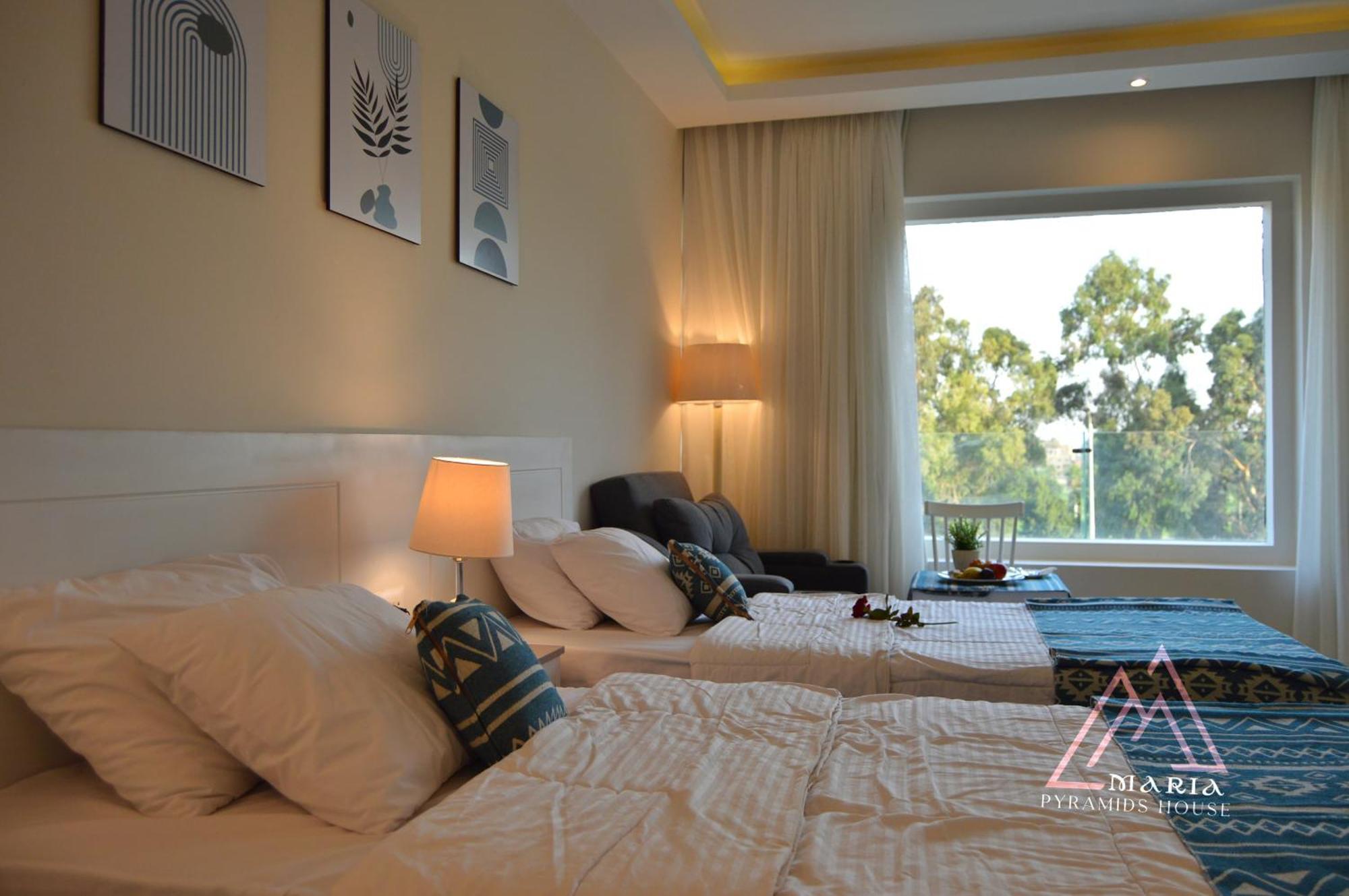 Maria Pyramids House Hotel Kafrat al Jabal Ngoại thất bức ảnh