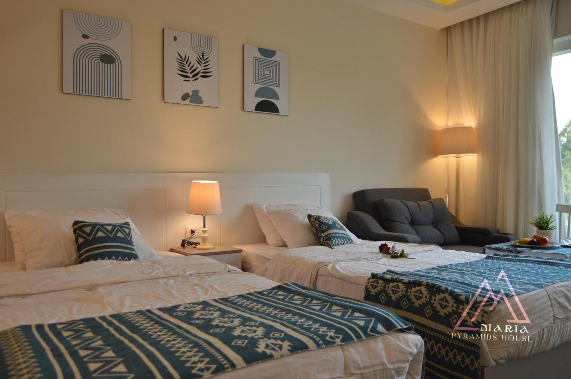 Maria Pyramids House Hotel Kafrat al Jabal Ngoại thất bức ảnh