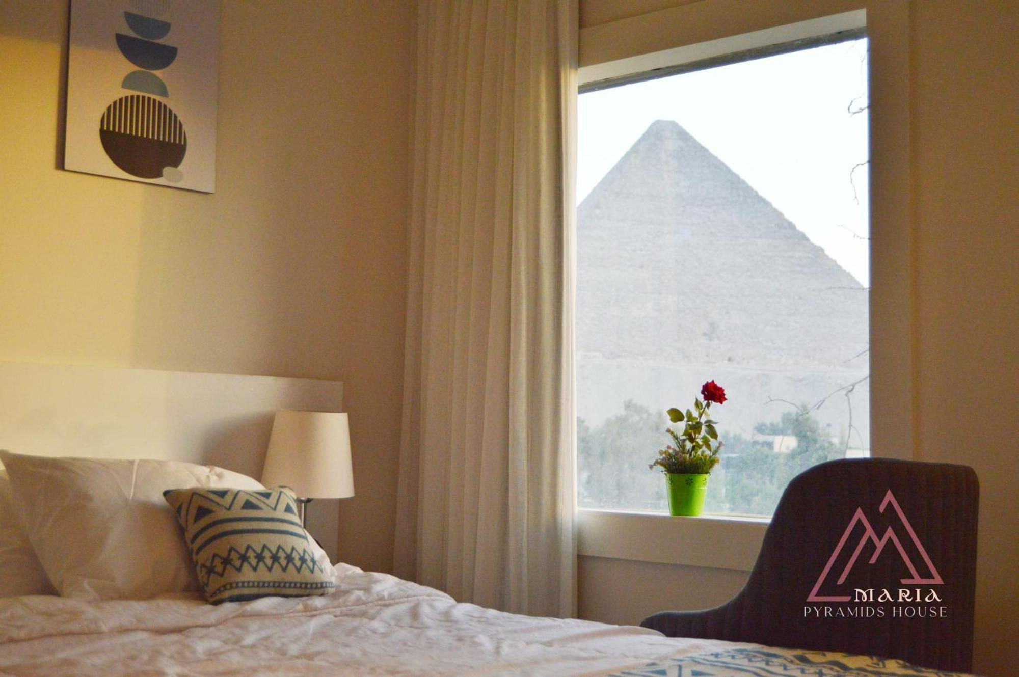 Maria Pyramids House Hotel Kafrat al Jabal Ngoại thất bức ảnh