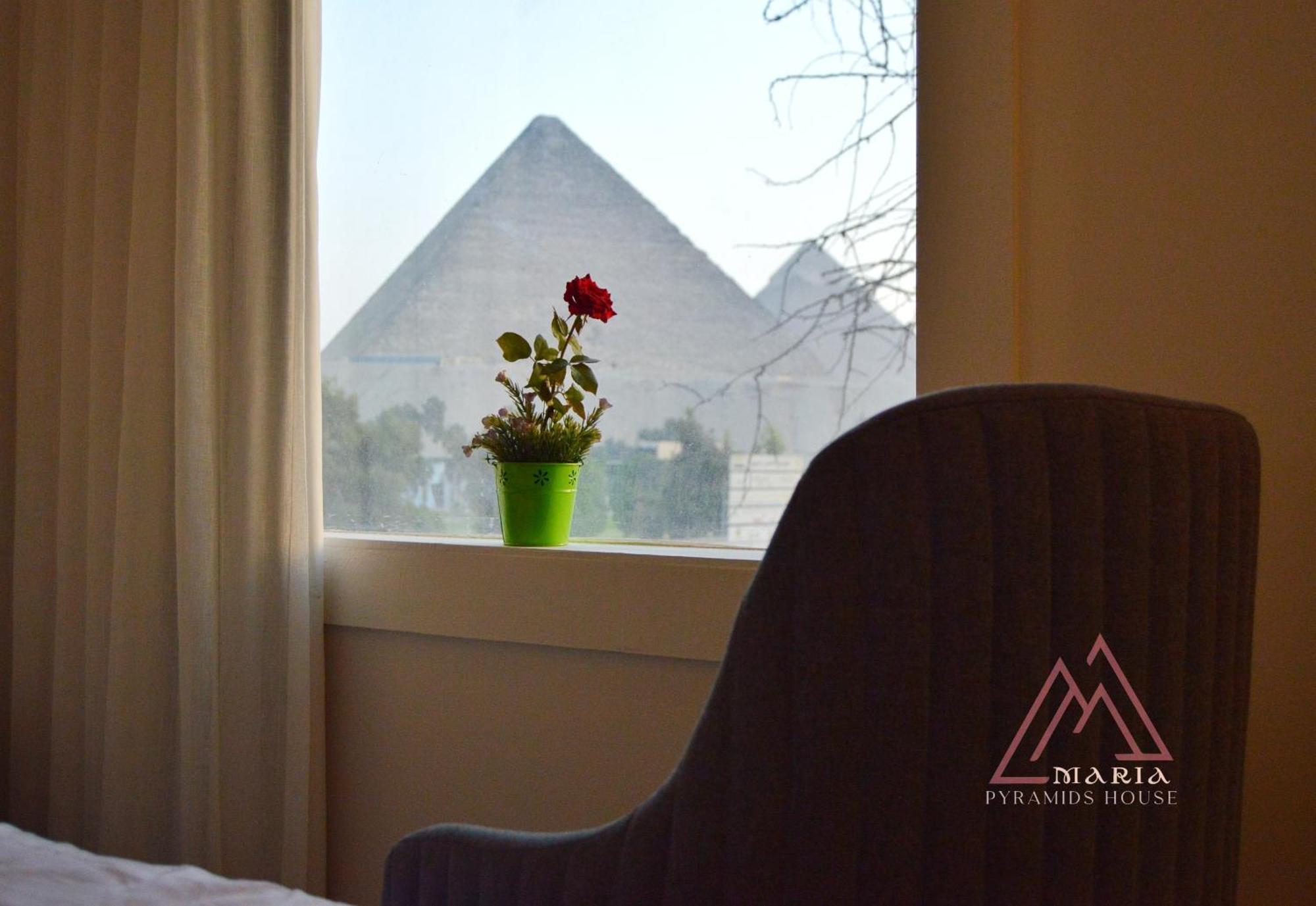 Maria Pyramids House Hotel Kafrat al Jabal Ngoại thất bức ảnh