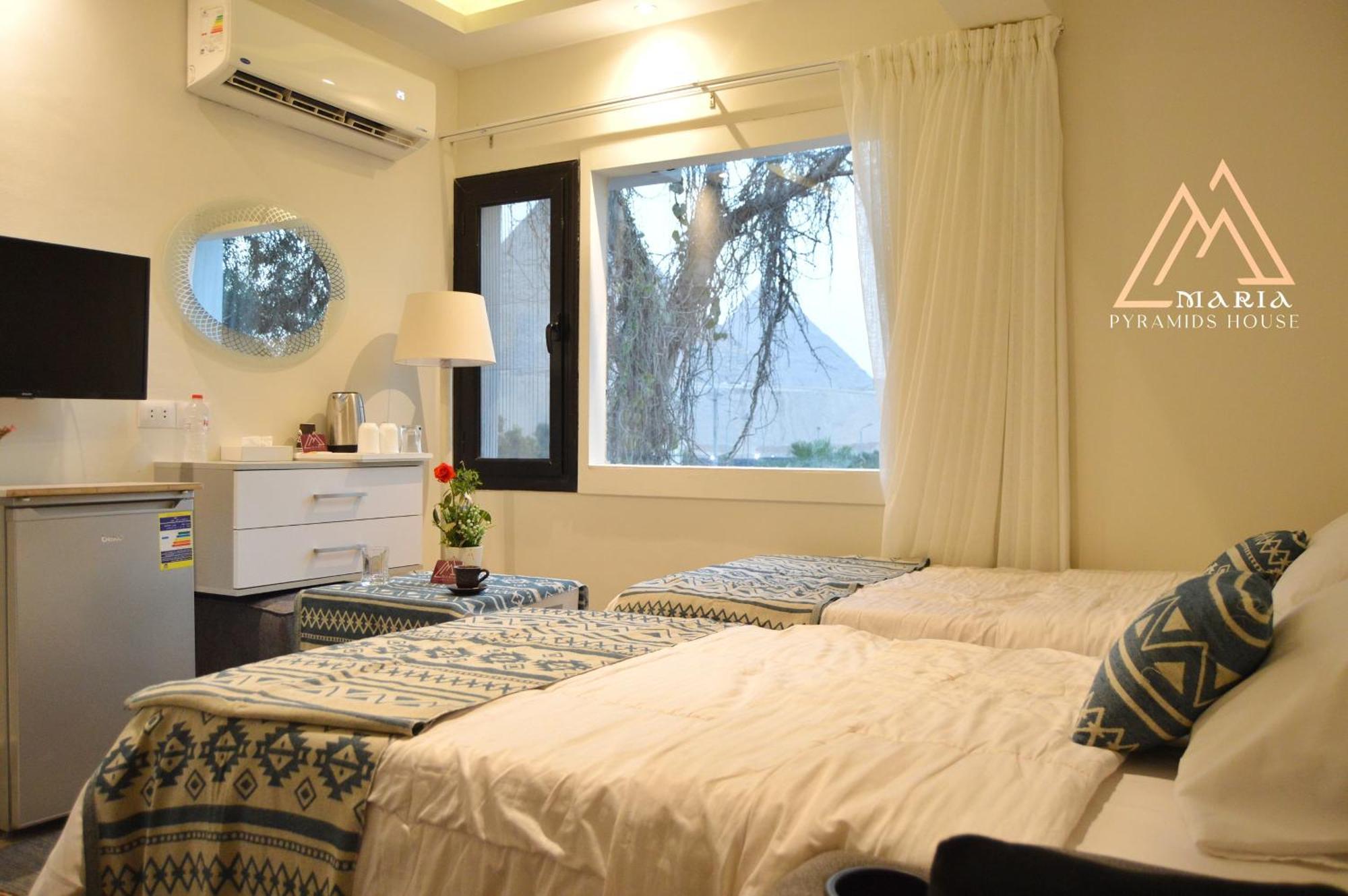 Maria Pyramids House Hotel Kafrat al Jabal Ngoại thất bức ảnh