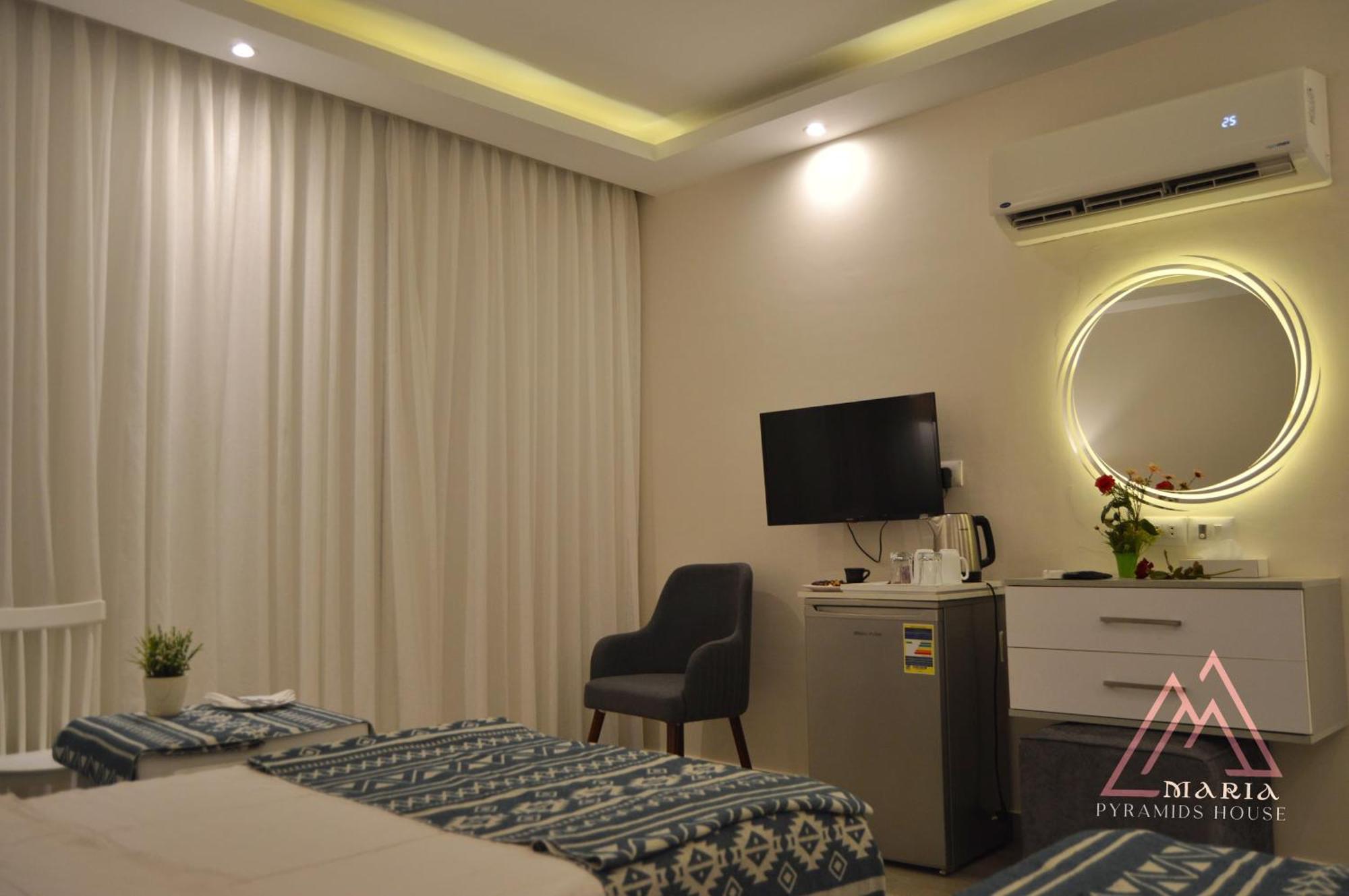 Maria Pyramids House Hotel Kafrat al Jabal Ngoại thất bức ảnh