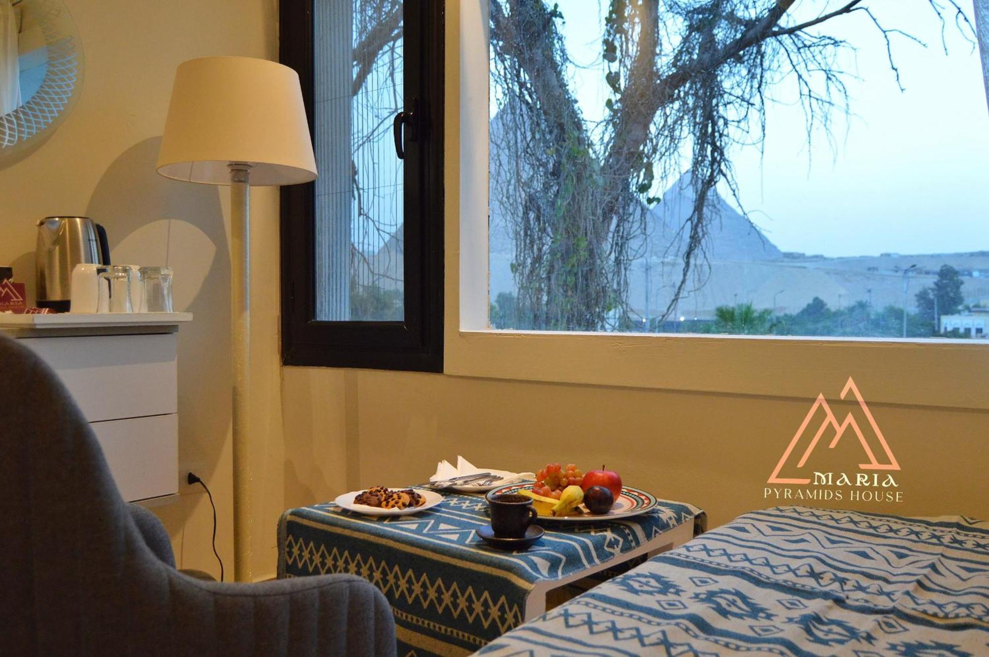 Maria Pyramids House Hotel Kafrat al Jabal Ngoại thất bức ảnh