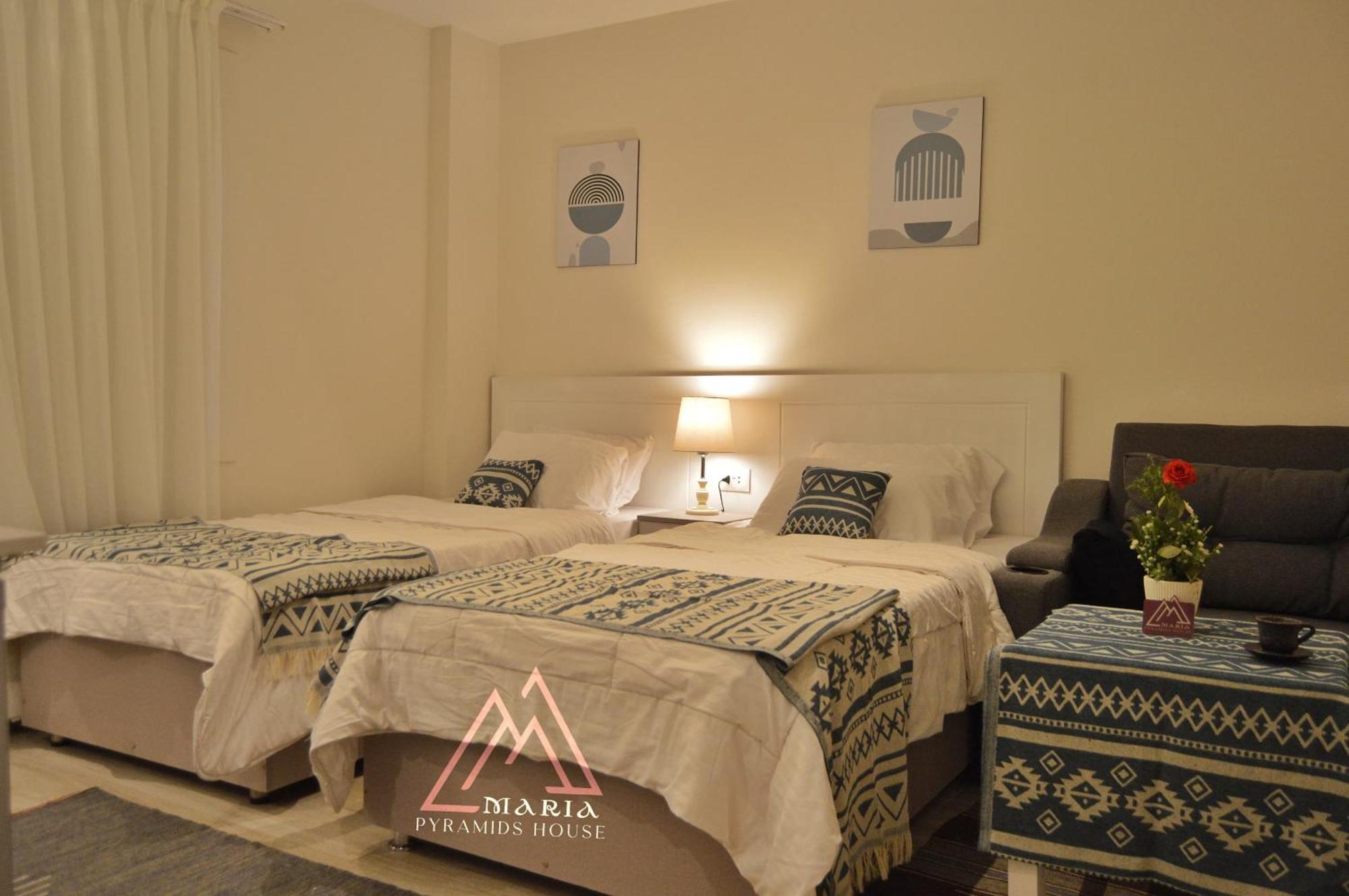 Maria Pyramids House Hotel Kafrat al Jabal Ngoại thất bức ảnh