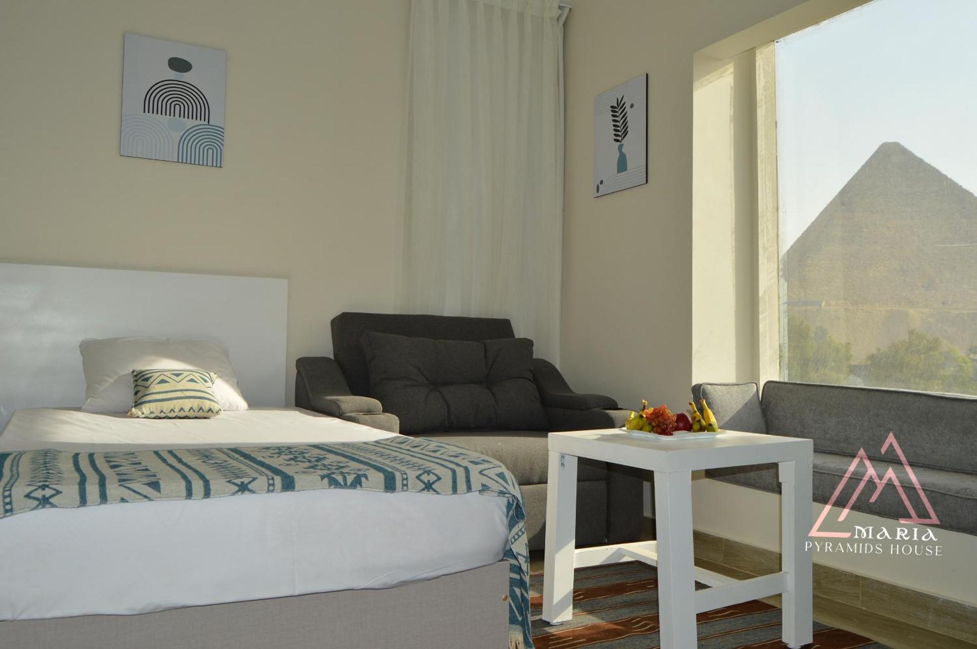 Maria Pyramids House Hotel Kafrat al Jabal Ngoại thất bức ảnh